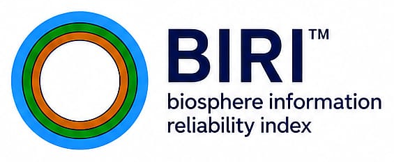 BIRI™ – Biosphere Information Reliability Index